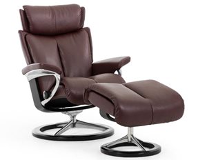 Get the lowest prices on a Stressless Signature Base Magic Recliner at Unwind.